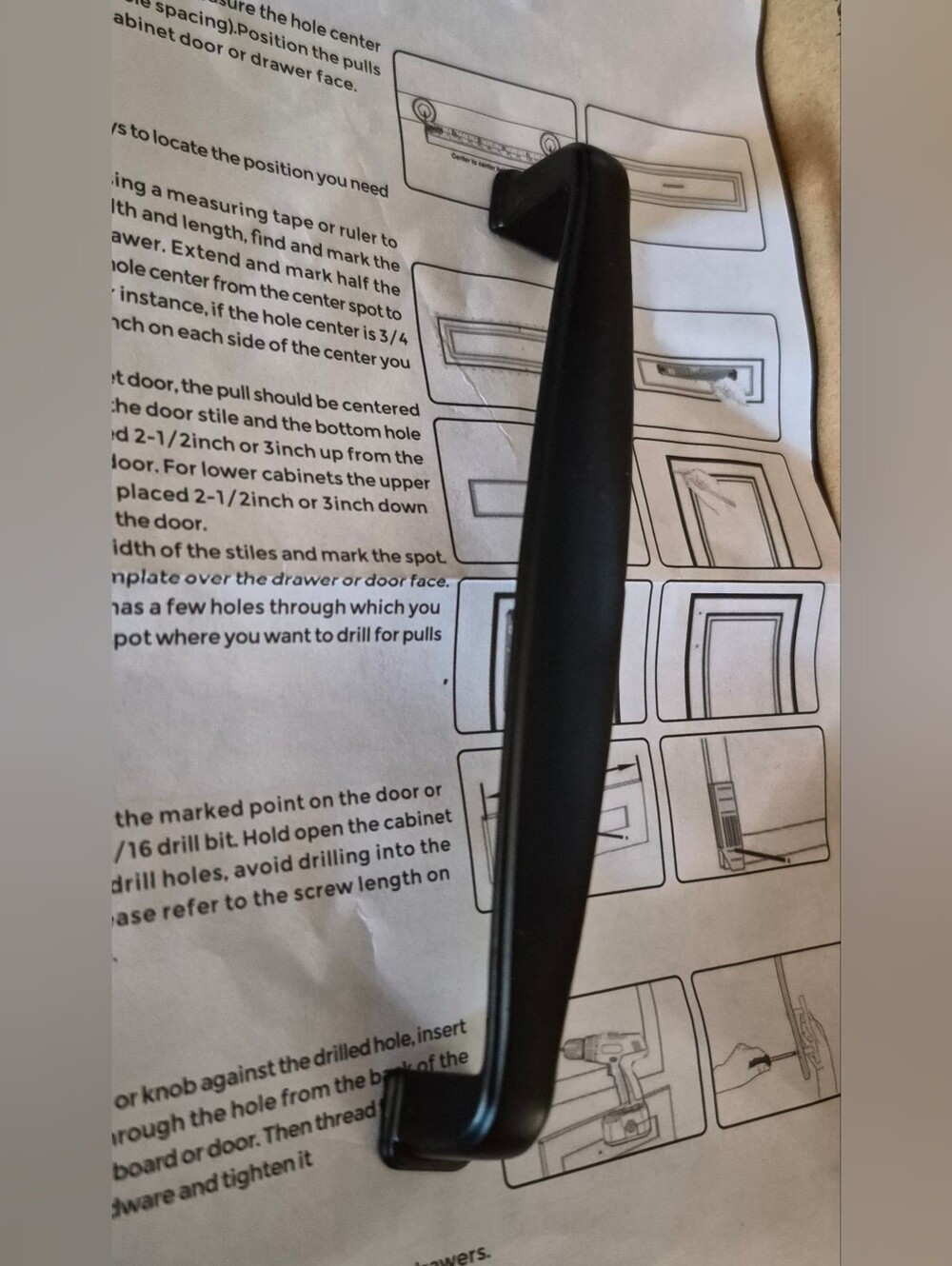 Cabinet Hardware - Black